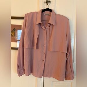 🌷preppy blush blouse 🌷